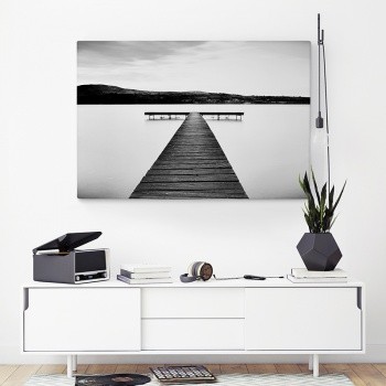 Canvastaulu Jetty in the sea