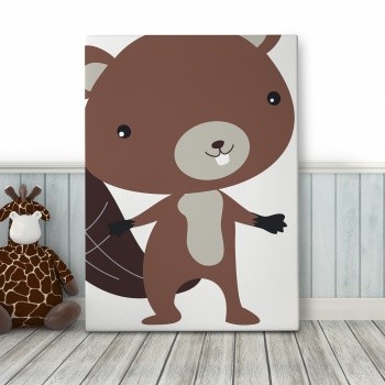Canvastaulu Beaver