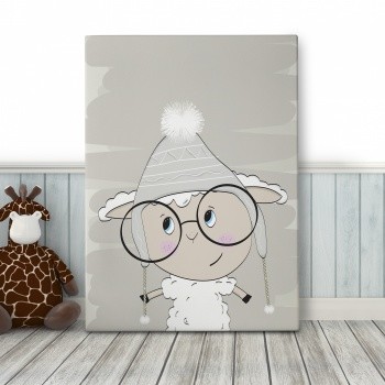 Canvastaulu Wool cap [Sheep]