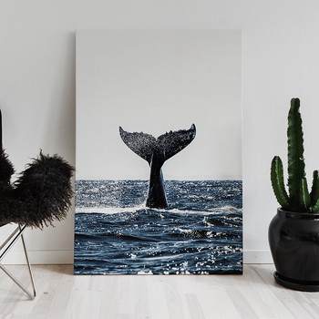 Canvastaulu Whale tale