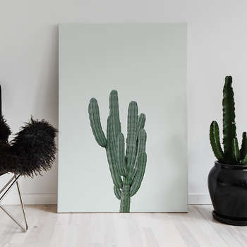 Canvastaulu Green cactus 2