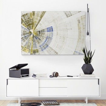 Canvastavla Fieldpattern-0