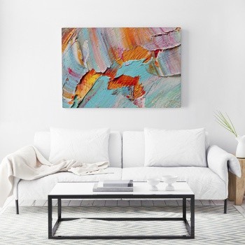 Canvastaulu Dried paint