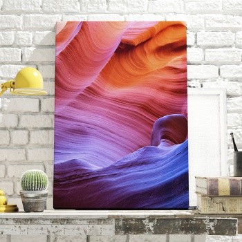 Canvastaulu Colorful cavepattern