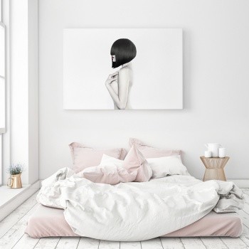 Canvastaulu Hairstyle [Red]