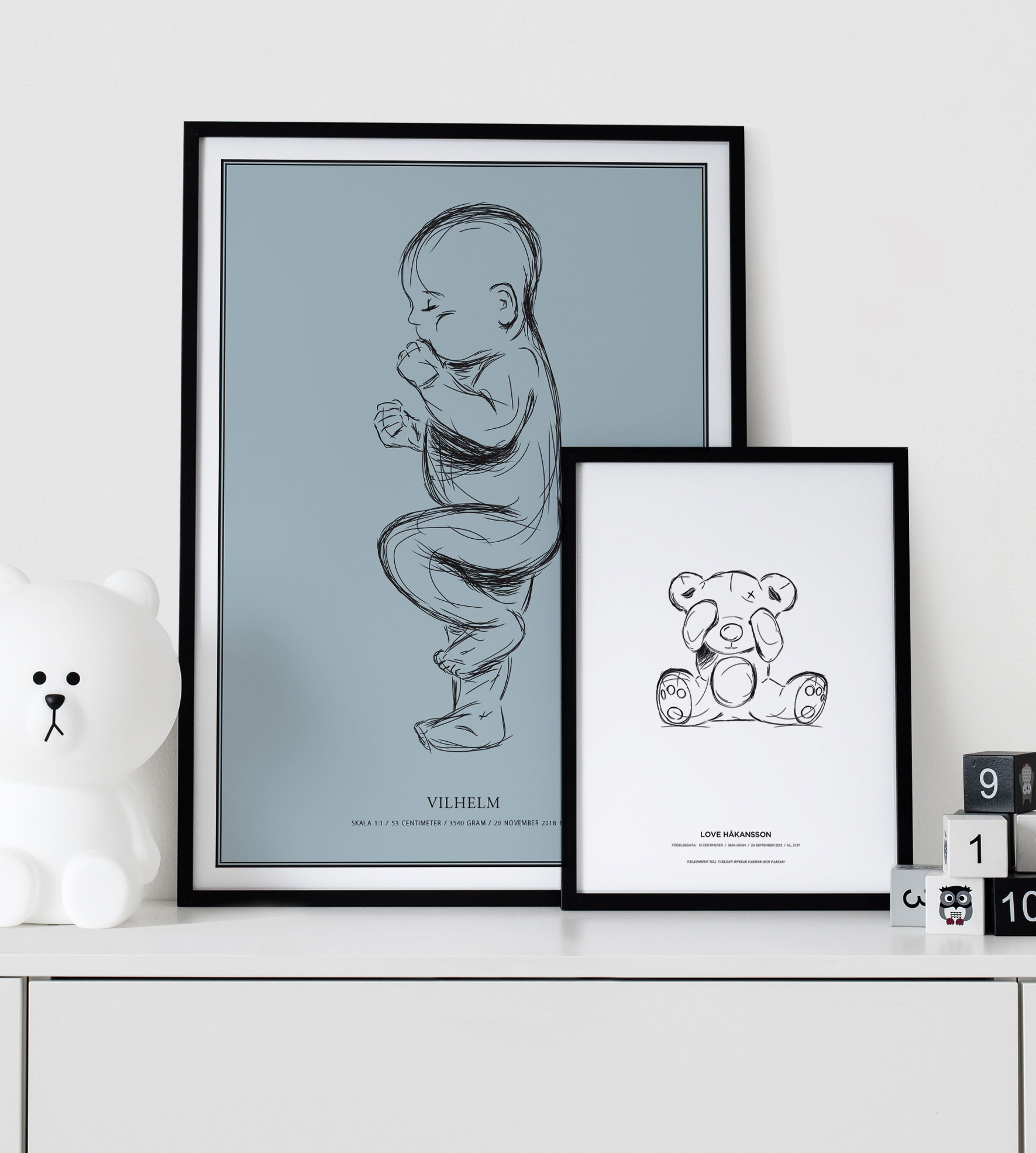 Luo oma syntymäjulisteet